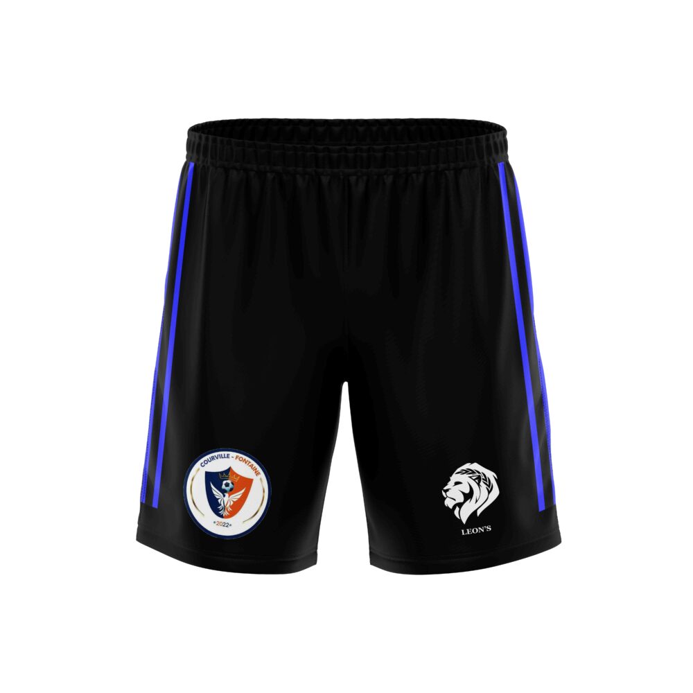Short Storm Noir/Bleu ENT. COURVILLE/FONTAINE Enfant