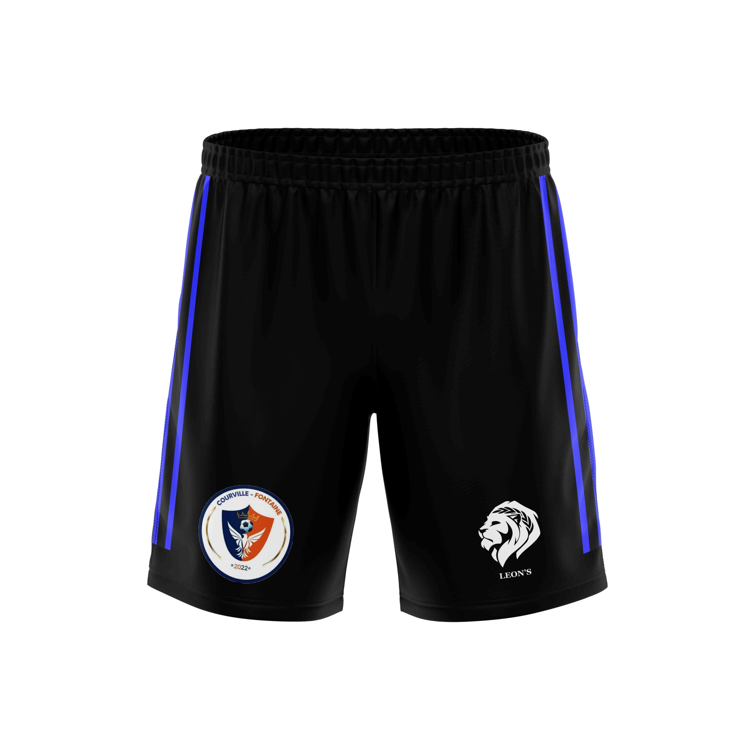 Short Storm Noir/Bleu ENT. COURVILLE/FONTAINE Enfant