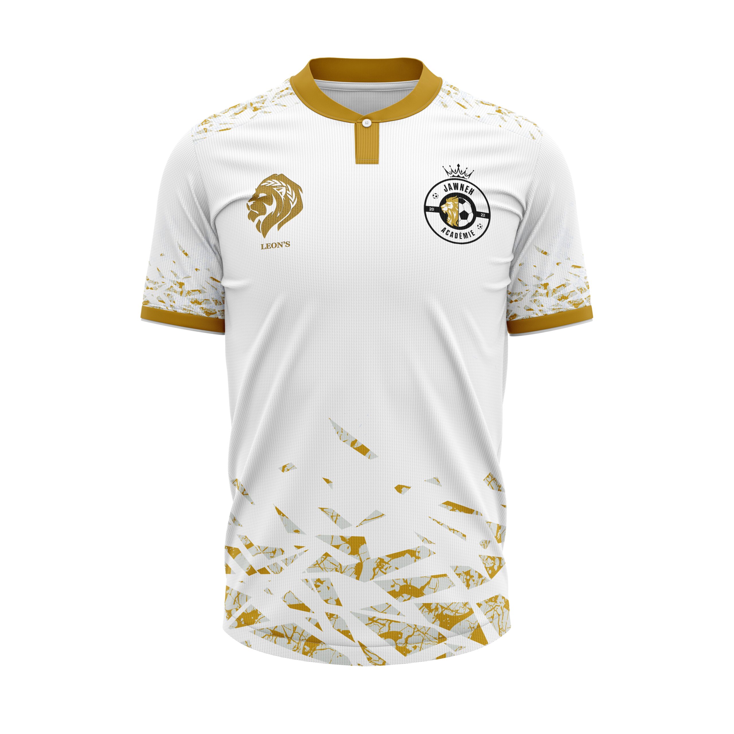 Maillot Eterna Blanc/Or Jawneh Academie