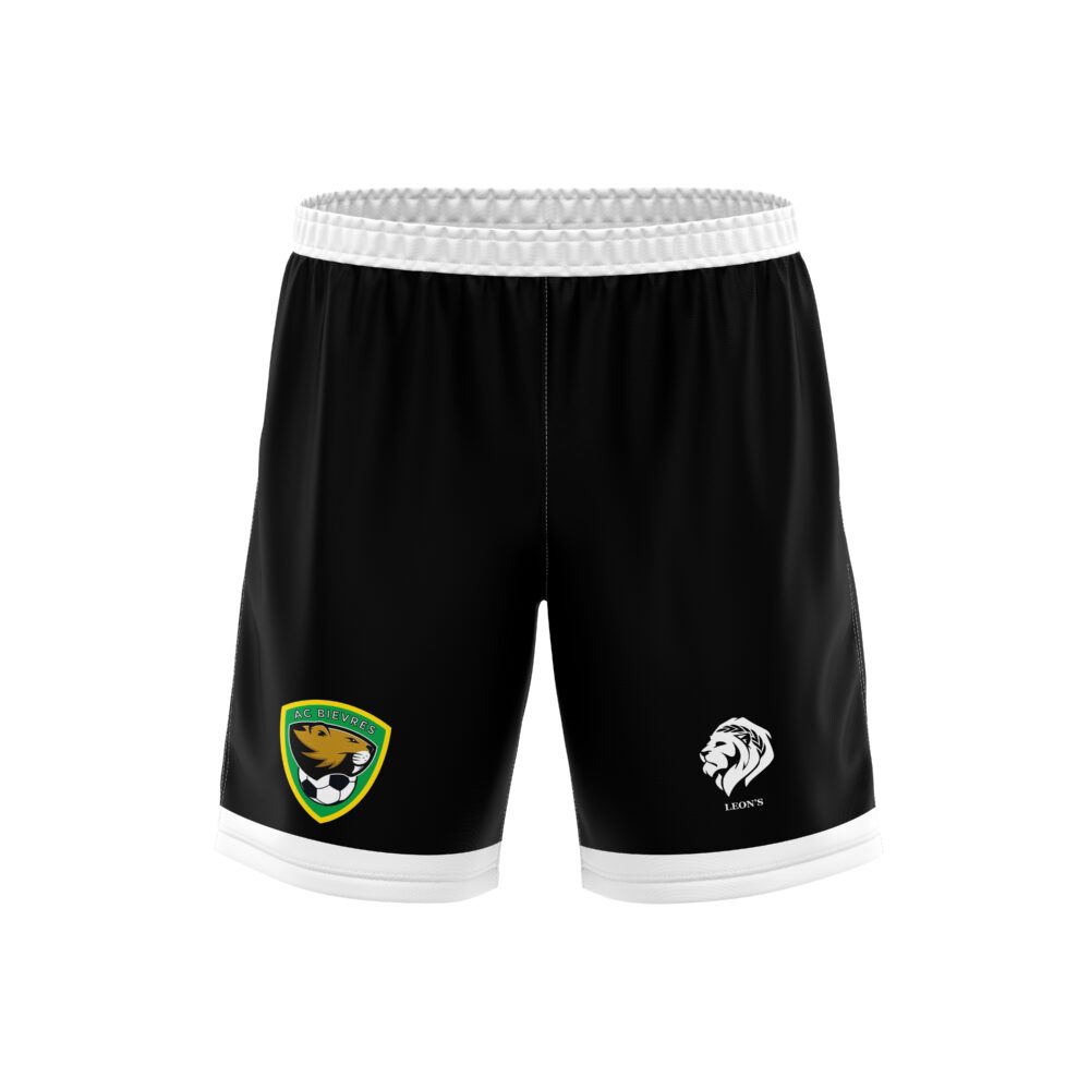 Short Noir/Blanc Classic AC Bievres