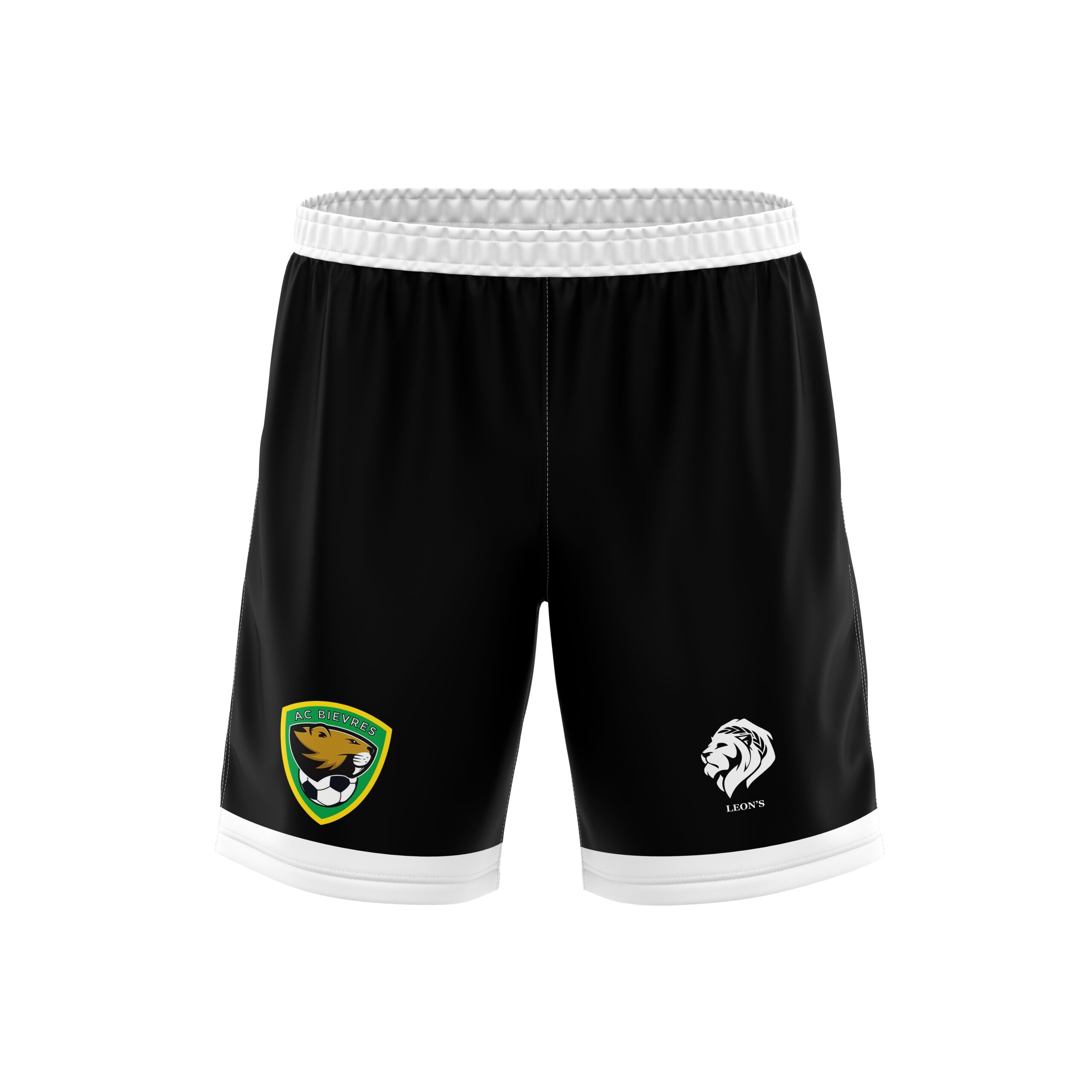 Short Noir/Blanc Classic AC Bievres